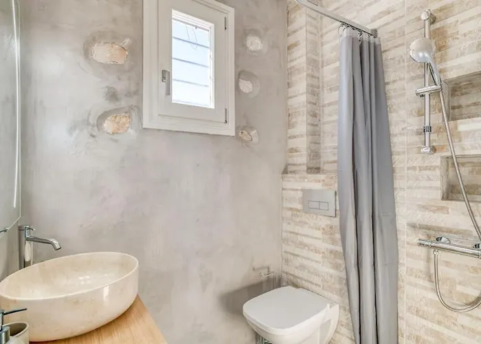 Casa de Férias Paros Sea View Eco - Aetherian Ciel Villas, Cymo