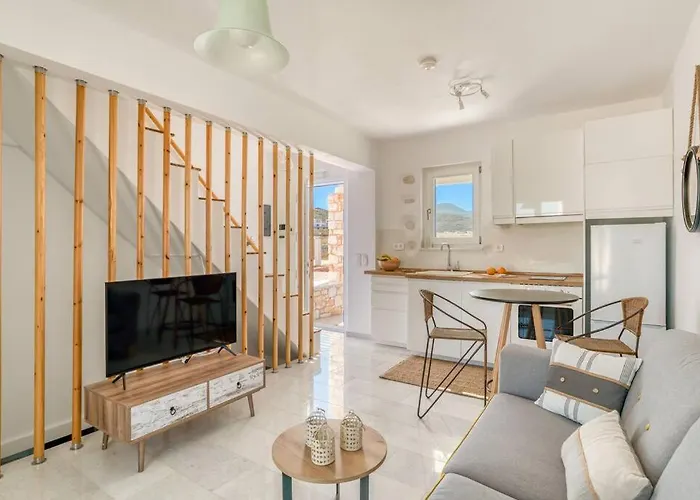 Paros Sea View Eco - Aetherian Ciel Villas, Cymo Casa de Férias *