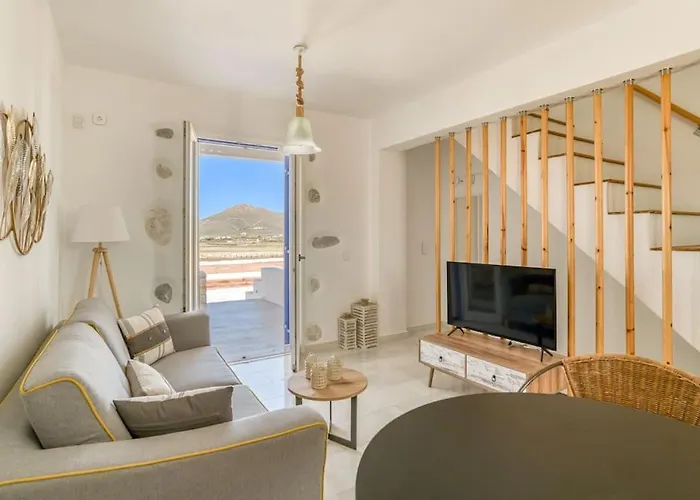 Casa de Férias Paros Sea View Eco - Aetherian Ciel Villas, Cymo *