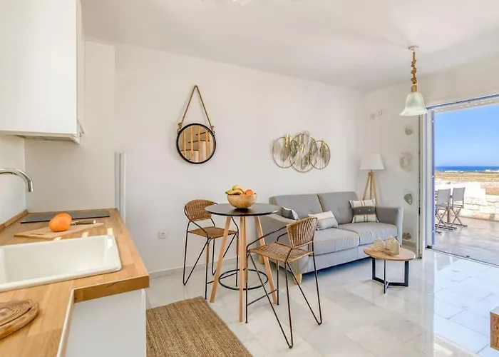 Paros Sea View Eco - Aetherian Ciel Villas, Cymo Casa de Férias Marmara